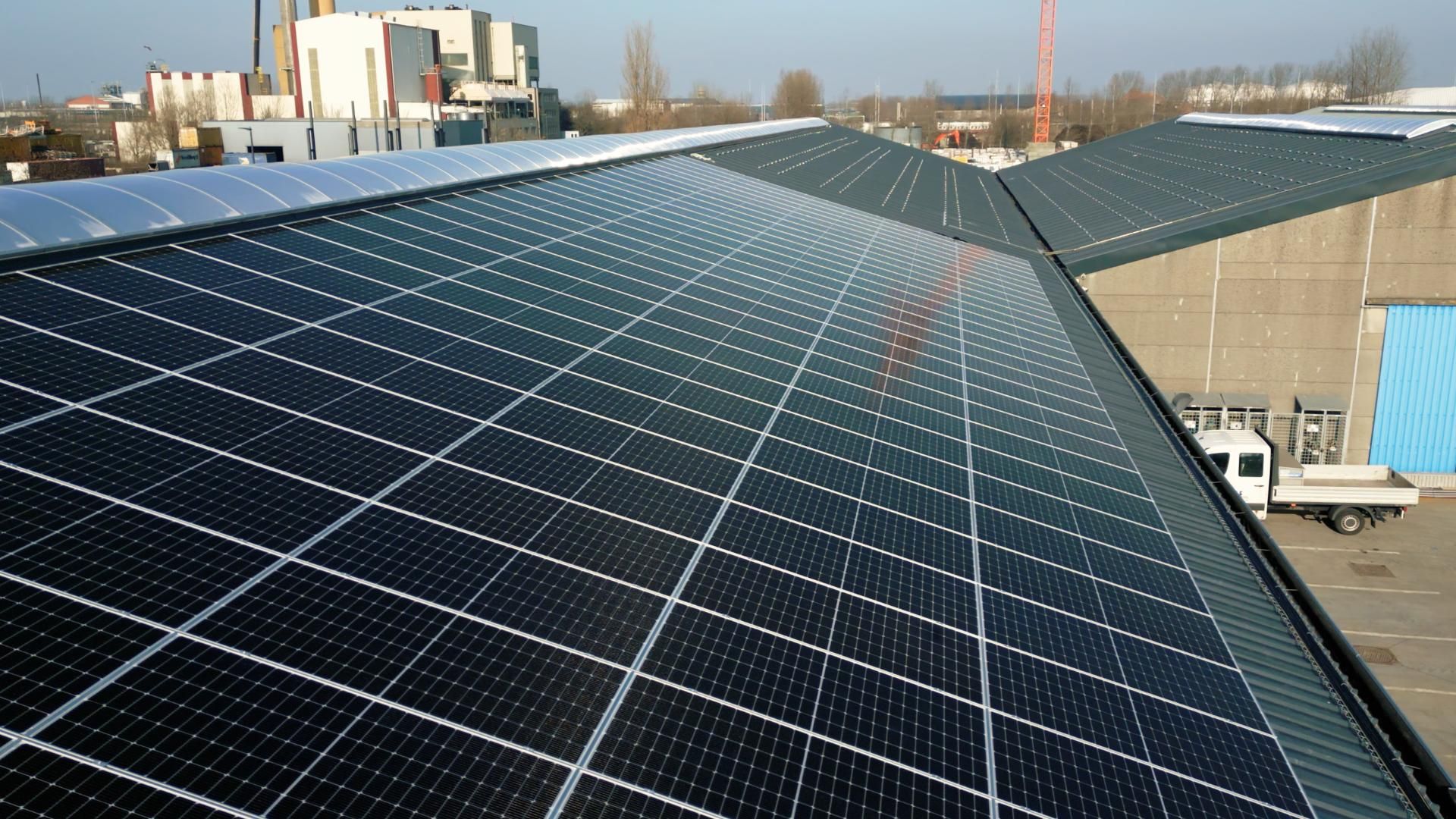 Zonnepanelen bedrijven