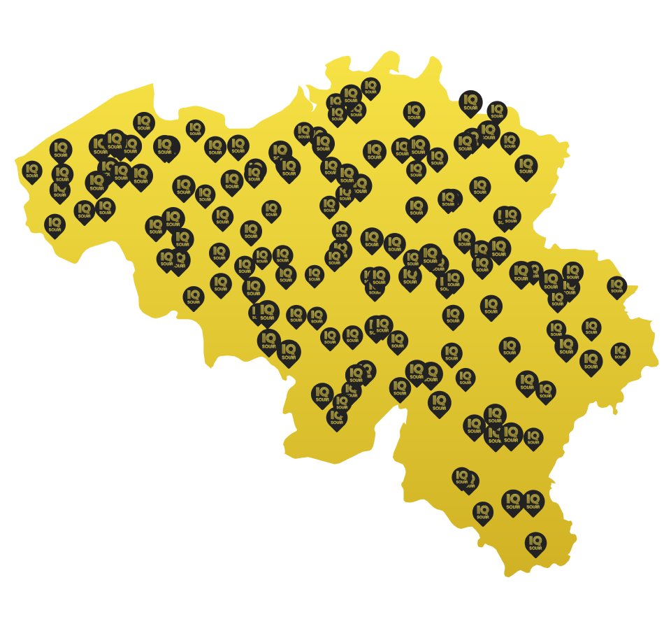 Bekijk hier alle locaties van IQ Solar.