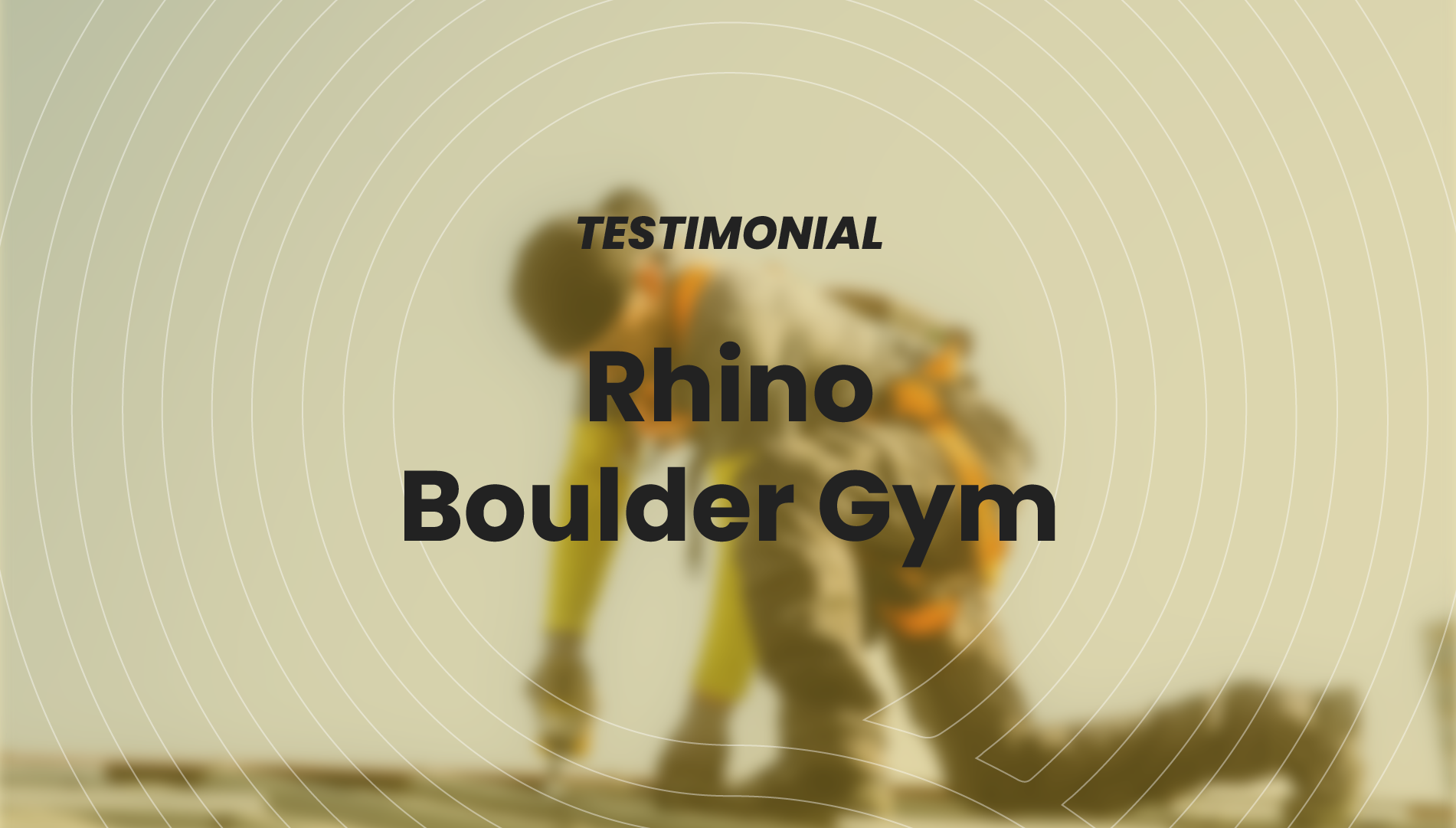 Videotestimonial van Rhino Boulder Gym over IQ Solar